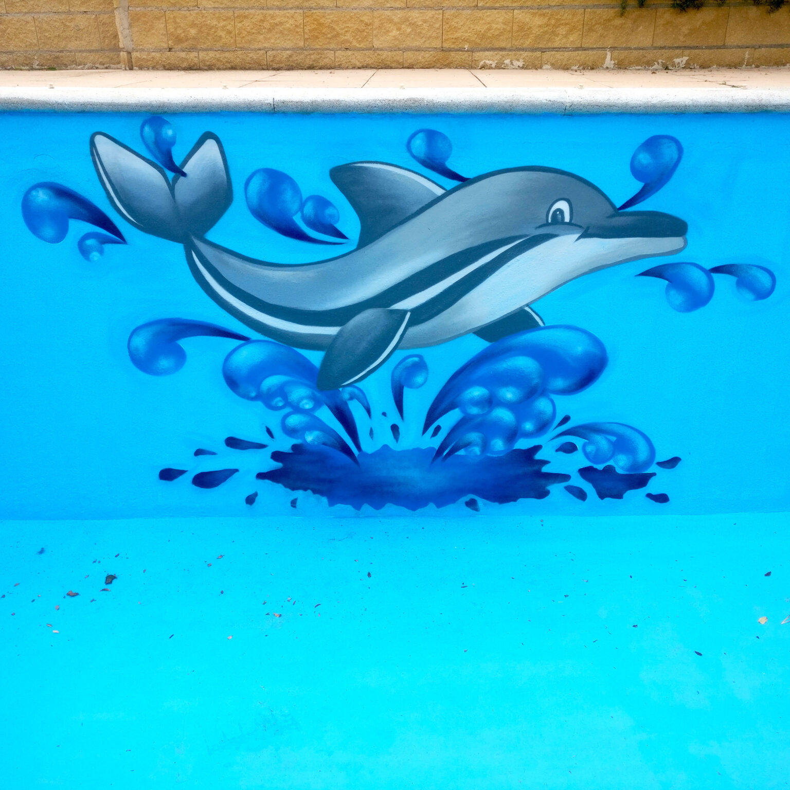 Graffiti piscina