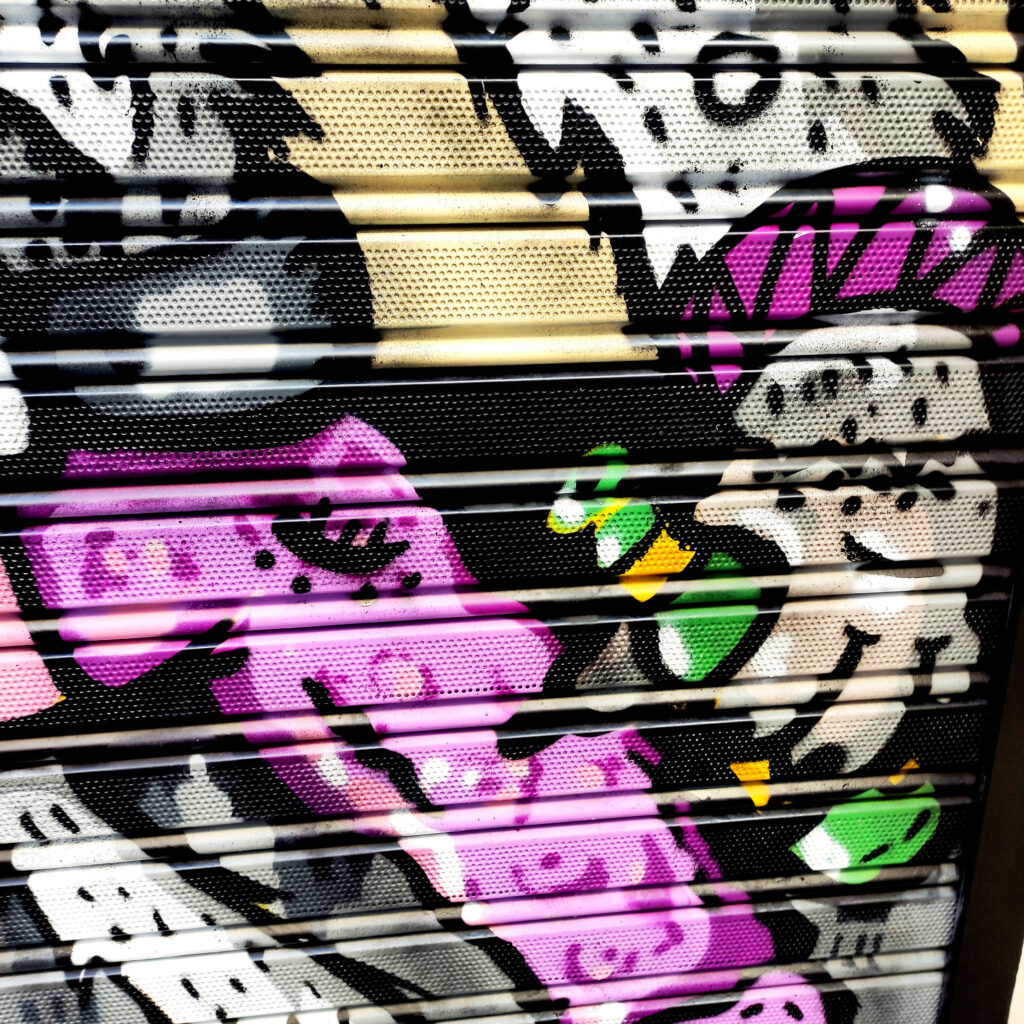 Graffiti Bar de copas detalle 2