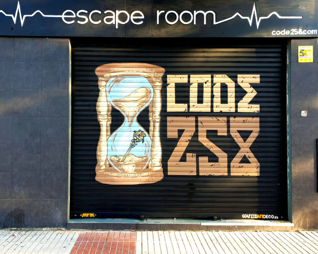 Graffiti escape room detalle 1